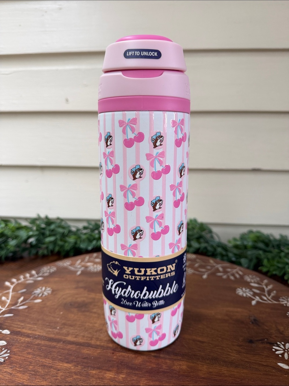 Buc-ee’s  HydroBubble 40 Oz Hands Free Tumbler NWT